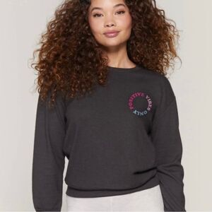 Spiritual‎ Gangster positive vibes Long Sleeve Top sweatshirt XS